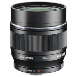 Olympus M ZUIKO 75mm F1,8 Black