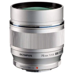 Olympus M. ZUIKO 75mm F1,8 Silver